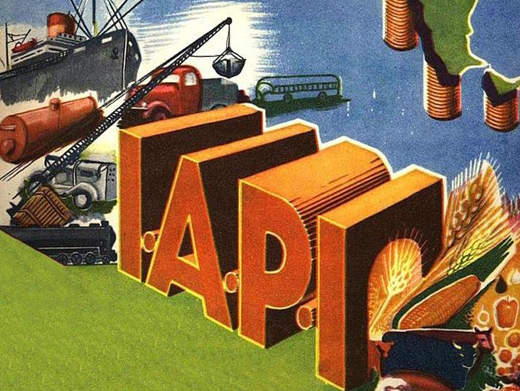 CEHEAL_IIEP's tweet photo. 📌 #Efemérides
📅 25 | 6 |1946

📝 Se promulga el decreto ley de Edelmiro Farrell que crea el #IAPI, Instituto Argentino para la Promoción del Intercambio.
🔎 El organismo estatal intervenía en la comercialización exterior de las cosechas argentinas. https://t.co/h11f7qA8HB