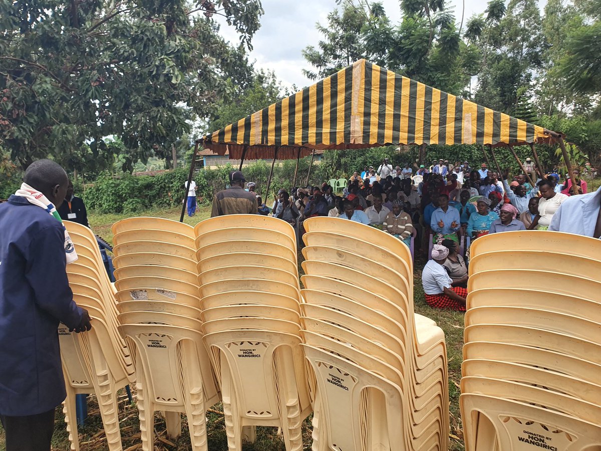 ng4670's tweet photo. From promise to delivery. Hon. @WanguiNgirici has donated 50 chairs to Kathiriku Welfare as pledged during Ziara Mashinani.
This is leadership that delivers.
#Nowetwonaga #CloserToThePeople
#CommittedToChange https://t.co/iTs8CcdDg4