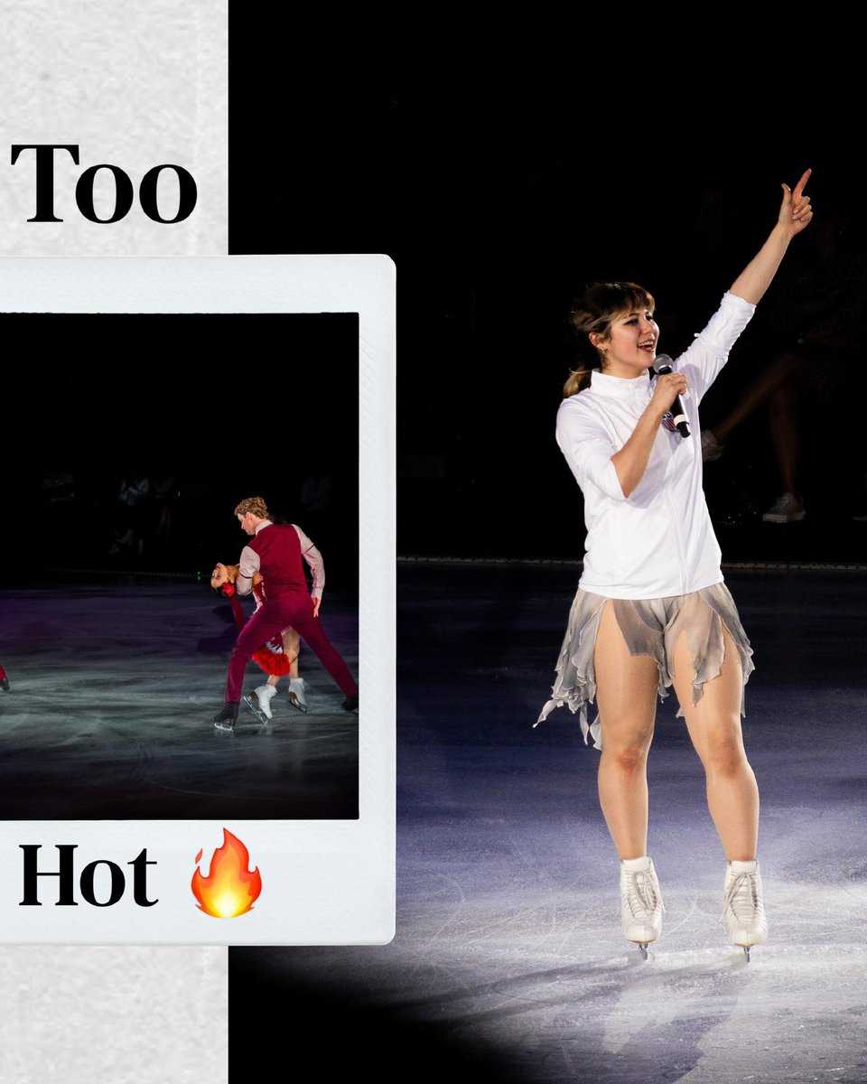 AlysaLiu885's tweet photo. Stars on Ice by areused.jpeg (Instagram).
May 31: Southaven, MS, Landers Center 📍
#AlysaLiu #StarsOnIce #FigureSkating #LandersCenter #Southaven https://t.co/BleDGO03fU