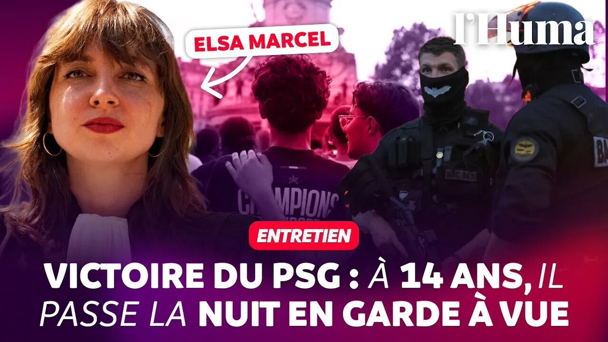 humanite_fr's tweet photo. Victoire du PSG : à 14 ans, il dénonce pressions et violences policières

➡️ https://t.co/AncQjthcYh https://t.co/XFKiDWqMYt