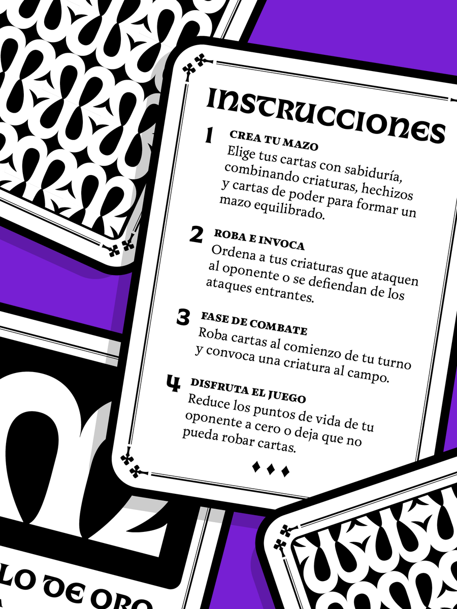 TypeTogether's tweet photo. Dargon /// One of the first places Anne-Dauphine Borione envisioned Dargon being used was in card-based fantasy games. A lot of information has to be presented quickly and clearly, while still maintaining the feeling of fantasy.

https://t.co/2ZasHcV08r

#typography #fonts https://t.co/BHeOlDTVBO