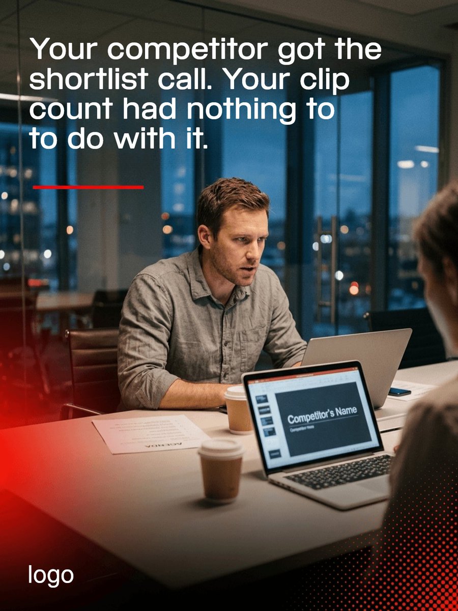 JOTOPR's tweet photo. If your buyer knows your competitor, clip counts won’t win. The real problem is the credibility gap. Close it with proof-backed PR that drives results. Save this post or book a call. https://t.co/grEaRPd3qR