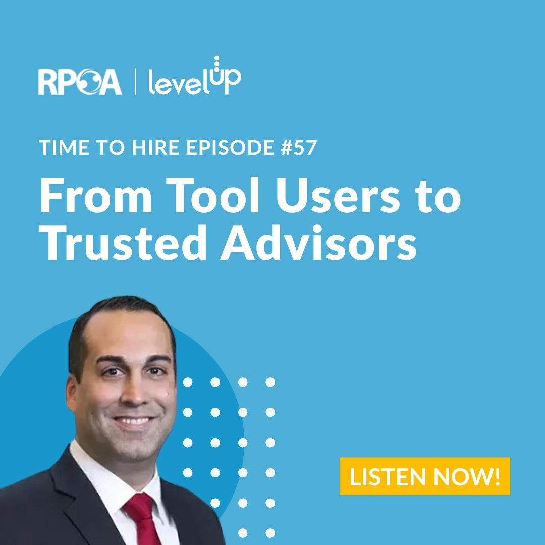 leveluphcs's tweet photo. AI advisory is now the top capability buyers want from RPO partners.
John Fitzgerald on the RPOA's Time to Hire podcast, organizational readiness, stakeholder alignment, and what separates tool users from trusted advisors.
https://t.co/SZCZK7ZGyk
#LevelUPHCS https://t.co/rw2qRHPEsu