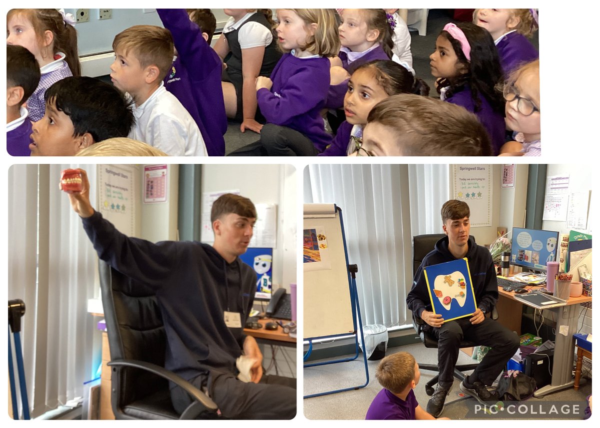 Year2Springwell's tweet photo. Today Active Sefton came to speak to Year 1 about dental hygeine. @Springwellpark_ https://t.co/iT3Tjet9og