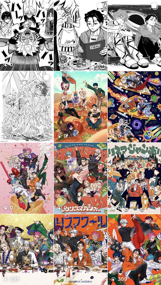 ebimoji3's tweet photo. 🎉インスタを開設しました！
過去の絵も最新の絵もちまちまと増やしていきます。ものによっては途中経過のラフなどもXより多めに載せられたらなと思います。（できる範囲で）
https://t.co/GWwaNlDeVf https://t.co/N7kVYAwb4S