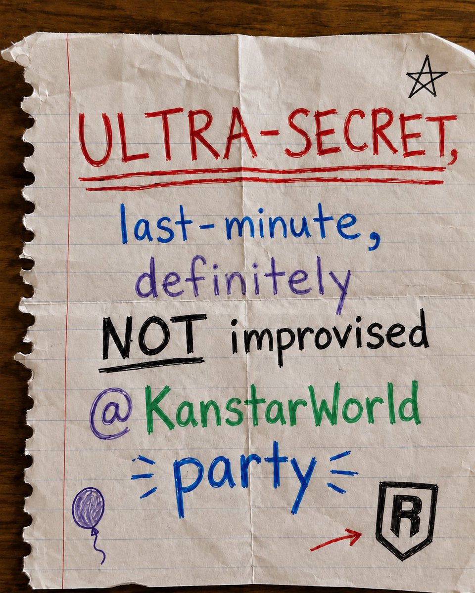zioaxie's tweet photo. Ok..yes! 🔥

We're throwing an ULTRA-SECRET, last-minute, definitely NOT improvised @KanstarWorld party!

📅 TODAY - 9pm
📍 La Casona de Camaná

Hit our DMs if you’re down! https://t.co/PTIxrnFI9j