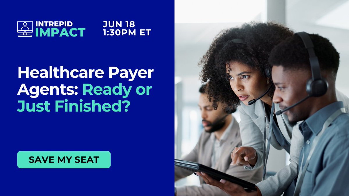 IntrepidLS's tweet photo. Completing training and being ready for the calls are two completely different things and most onboarding programs only measure one of them.

We'll break down what AI-powered agent onboarding actually requires to cut ramp time.

Register now: https://t.co/voZfccfK7T https://t.co/HI2zBERQf8