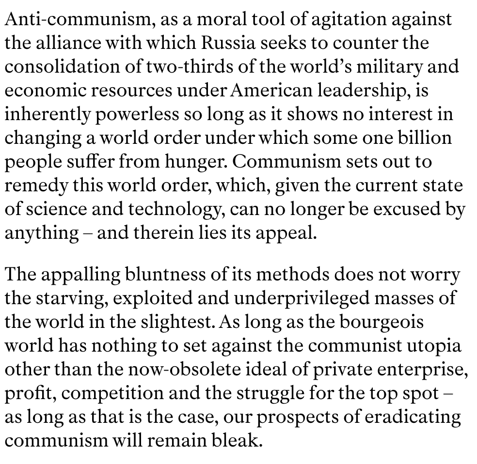 Equatormag's tweet photo. In an unpublished essay from 1949 – translated into English for the first time by @MortenHoiJensen and introduced by Pankaj Mishra – Thomas Mann reflects on America’s ‘terrifying moral decline’ https://t.co/xedakVHIAc
