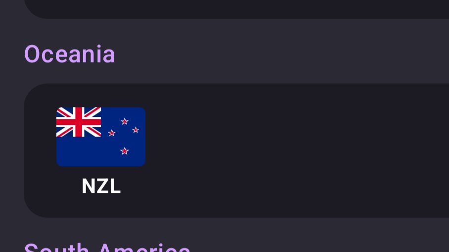 _lucas__'s tweet photo. @Firefox In your World Cup mobile widget, it doesn't make much sense to have only New Zealand in Oceania, but Australia in Asia. 🤔 https://t.co/roOu0bqlX8