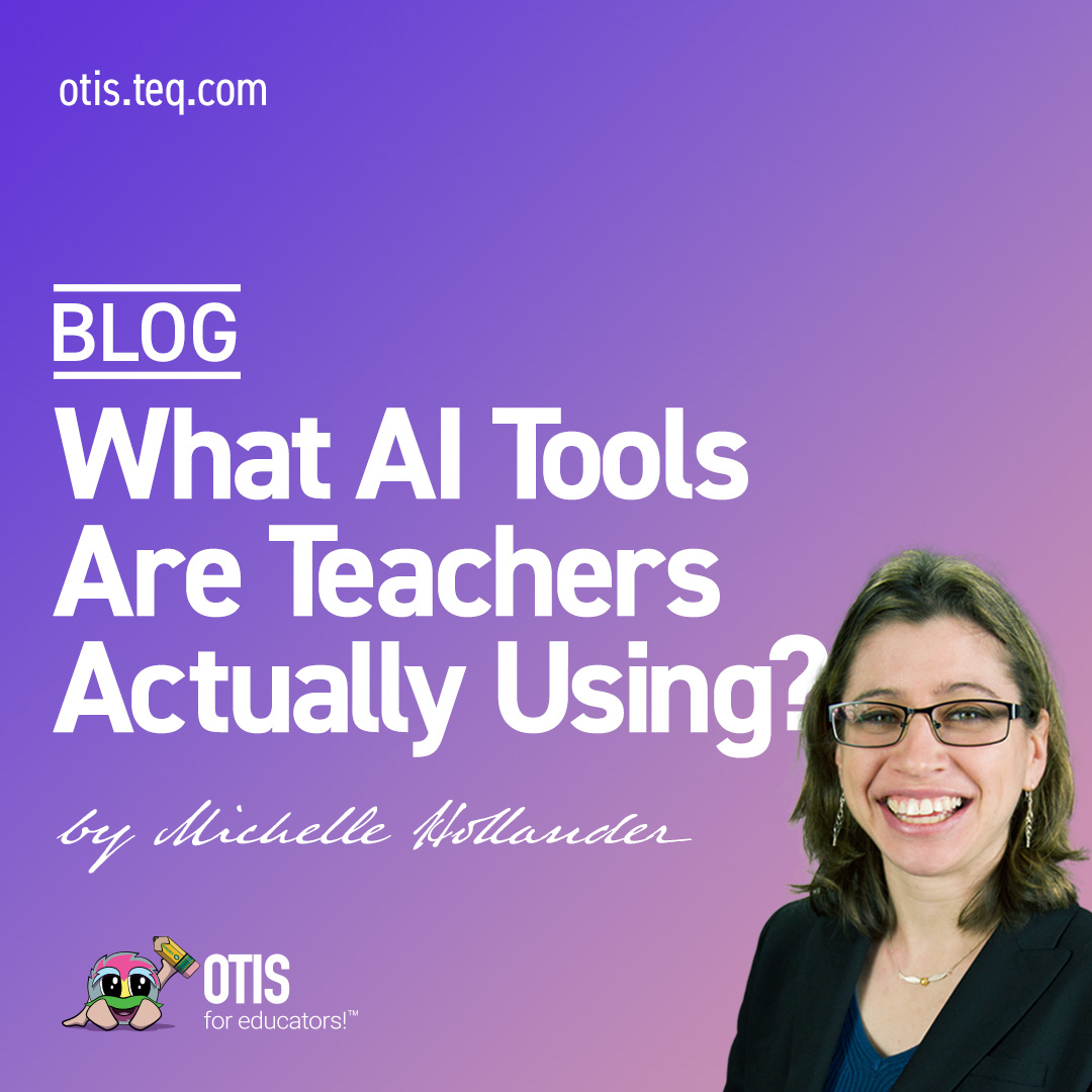 OTIS4educators's tweet photo. Want to build your own customized AI toolkit? Discover which systems stand out from the rest! Read more to learn what AI tools teachers are actually using. https://t.co/MdWIrAmeTW #AI #otispd #edchat #teq https://t.co/BQtjUasdSh