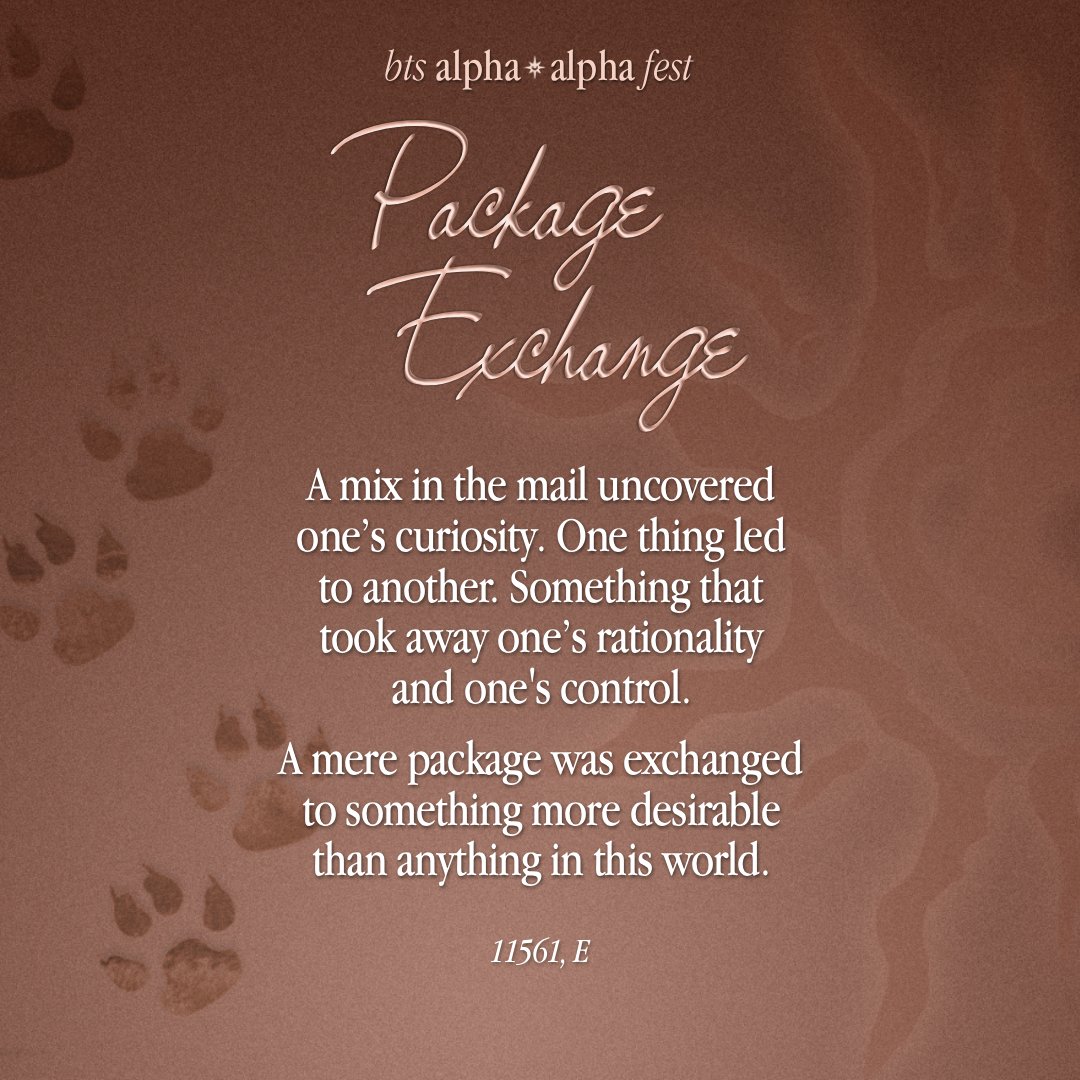 alphaXalphabts's tweet photo. ͙͘͡★ Package Exchange
🔖 : https://t.co/WjSHHIvd8H

⋆ YoonMin ⋆ 11500 ⋆ 1/1 ⋆  Completed ⋆

🏷️ : Neighbours Romance, Mail Mix-Up, Curiosity, Secret Crushes, Shameless Smut https://t.co/4LbyDW19Fk