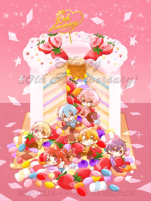 ┊┊┊┊┊┊ ┊┊┊┊┊✧ ┊┊┊┊✦ ┊┊┊✧ ┊┊✦ 𝙷𝚊𝚙𝚙𝚢 𝟷𝟶𝚝𝚑 𝚊𝚗𝚗𝚒𝚟𝚎𝚛𝚜𝚊𝚛𝚢𓂃꙳⋆ ┊✧ ✦ すとぷり10周年 おめでとうございます!!!! #すとぷり10周年 #すとぷりぎゃらりー