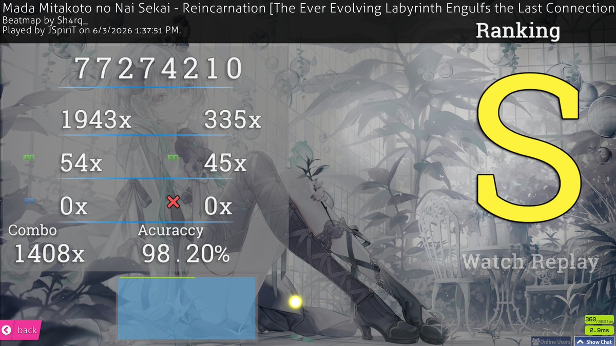 JSpiritGG's tweet photo. another 500 pp https://t.co/vpyT1or2t4
