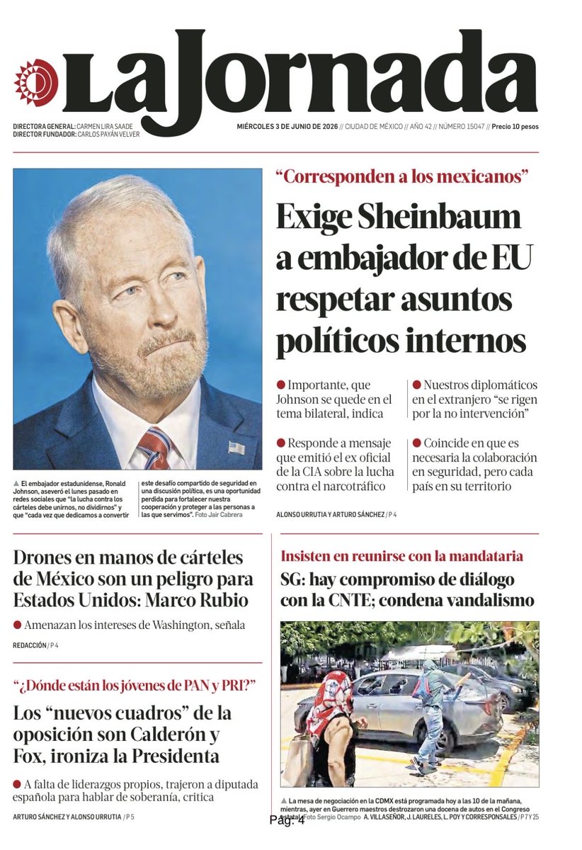 ProlocalAC's tweet photo. 💭 “Nada dura, nada está completo, nada es perfecto.” 
— Richard R. Powell

Consulta las primeras planas de hoy: 📰👇
https://t.co/xcP31FkqgT https://t.co/NUj0TPx6Y4
