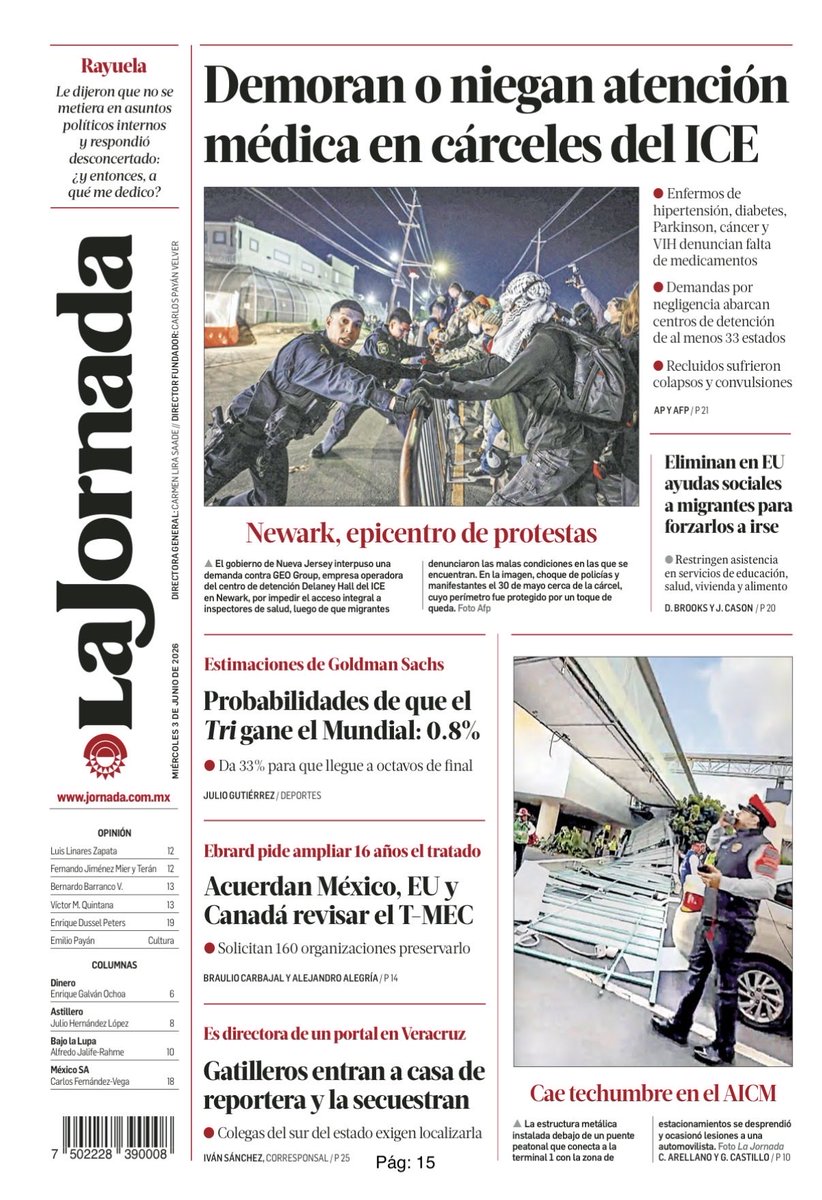 ProlocalAC's tweet photo. 💭 “Nada dura, nada está completo, nada es perfecto.” 
— Richard R. Powell

Consulta las primeras planas de hoy: 📰👇
https://t.co/xcP31FkqgT https://t.co/NUj0TPx6Y4