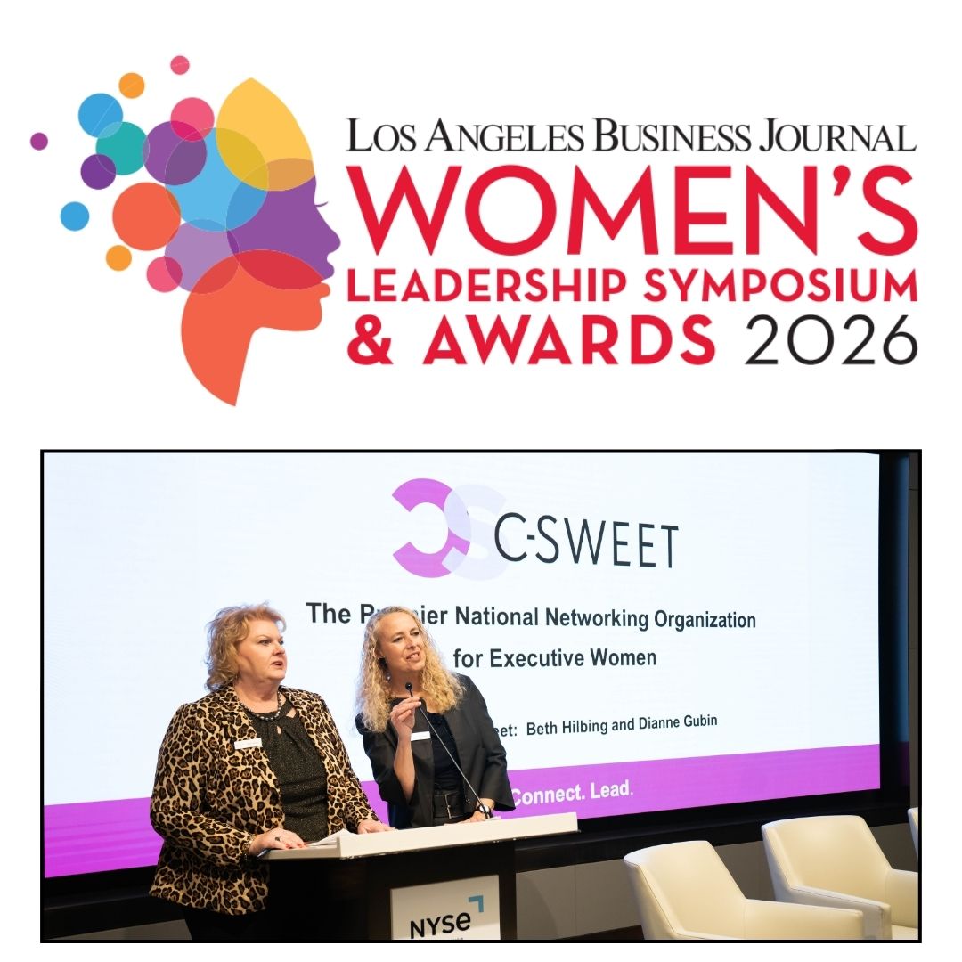 CSweetExecs's tweet photo. Congratulations to C-Sweet Co-CEOs &amp; Co-Founders Beth Hilbing and Dianne Gubin on their nominations for the 2026 Women’s Leadership Awards! 🎉 We're proud to celebrate their leadership, vision, and commitment to advancing women in business. #WomenInLeadership #LeadershipAwards https://t.co/DgHjR1UJQ3