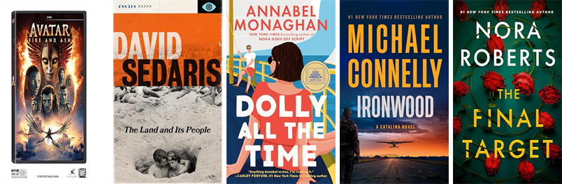 association_lee's tweet photo. This week the Lee Library has 248 new books and nine new movies.  New items include Avatar, The Ballad of Falling Dragons, The Land and Its People, Dolly All the Time, Ironwood, Bad Boy Era, The Final Target, The Hero Next Door, and The Fine Art of Lying. https://t.co/MvBJUOsVZW https://t.co/yDVDLpCKds