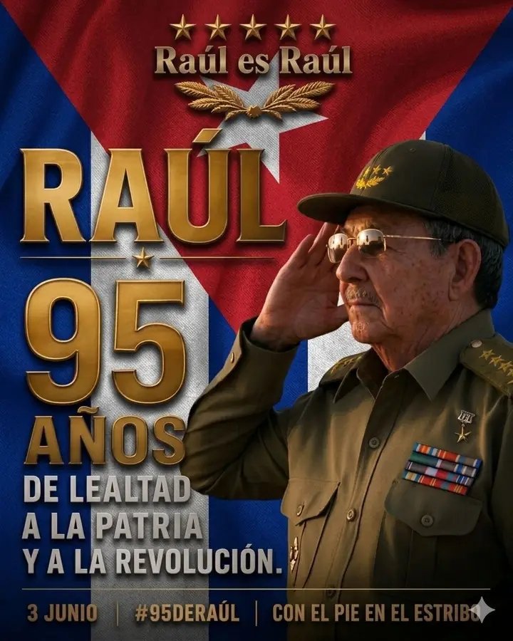 comunicadorc0's tweet photo. Muchas felicidades amigo del pueblo!!
#SeguimosEnCombate
#ConElPieEnElEstribo
#95DeRaúl
#RíoCauto
#ProvinciaGranma https://t.co/5renfjmUvh