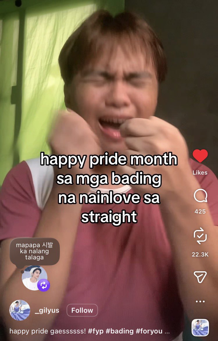 tentenbap's tweet photo. happy pride month — a #seoksoo ftau

happy pride month daw sa baklang na fall sa straight sabi ni joshua https://t.co/A9vQ411Y9v