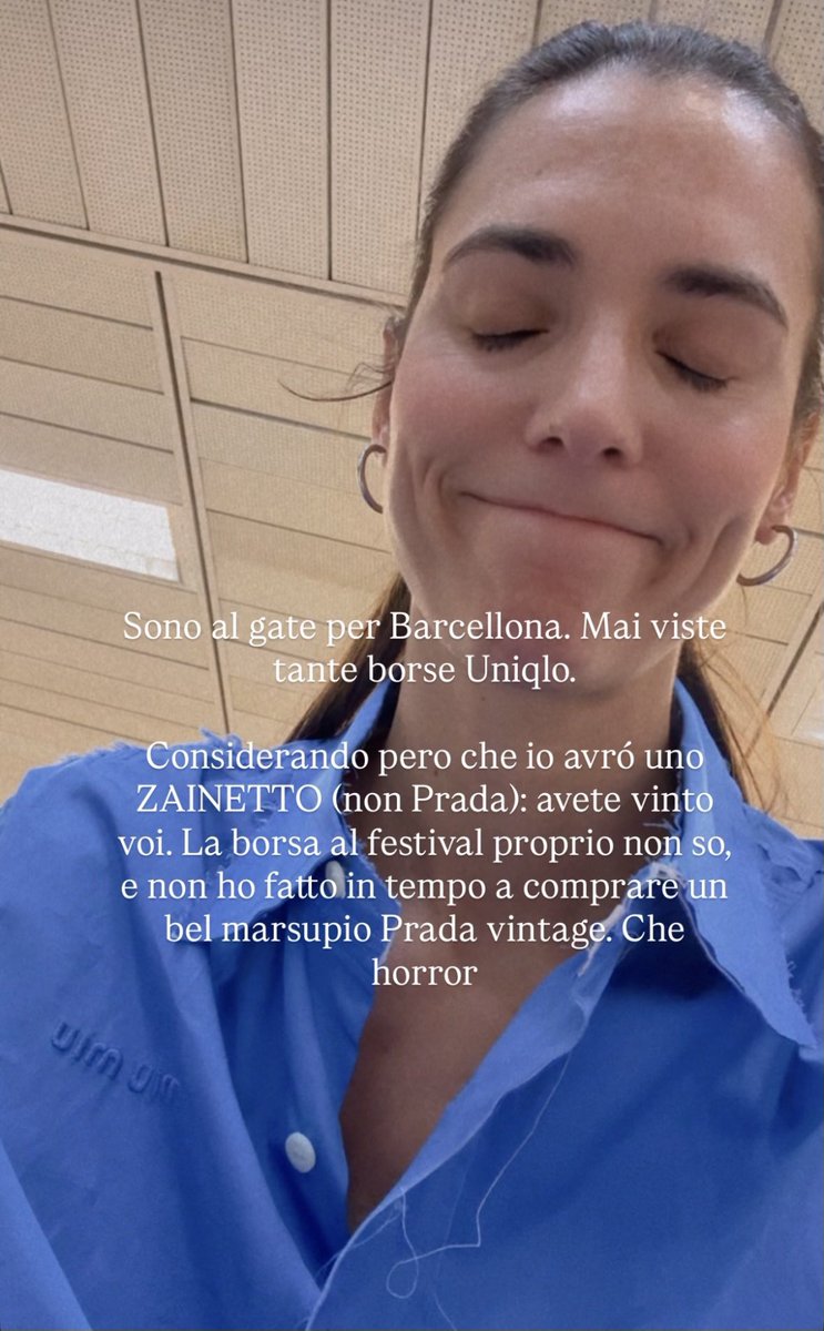 th3b1tt3r3nd's tweet photo. Mi ammazza questo suo astio verso le borse Uniqlo addosso agli altri 💀 https://t.co/M3sE3fQLP5