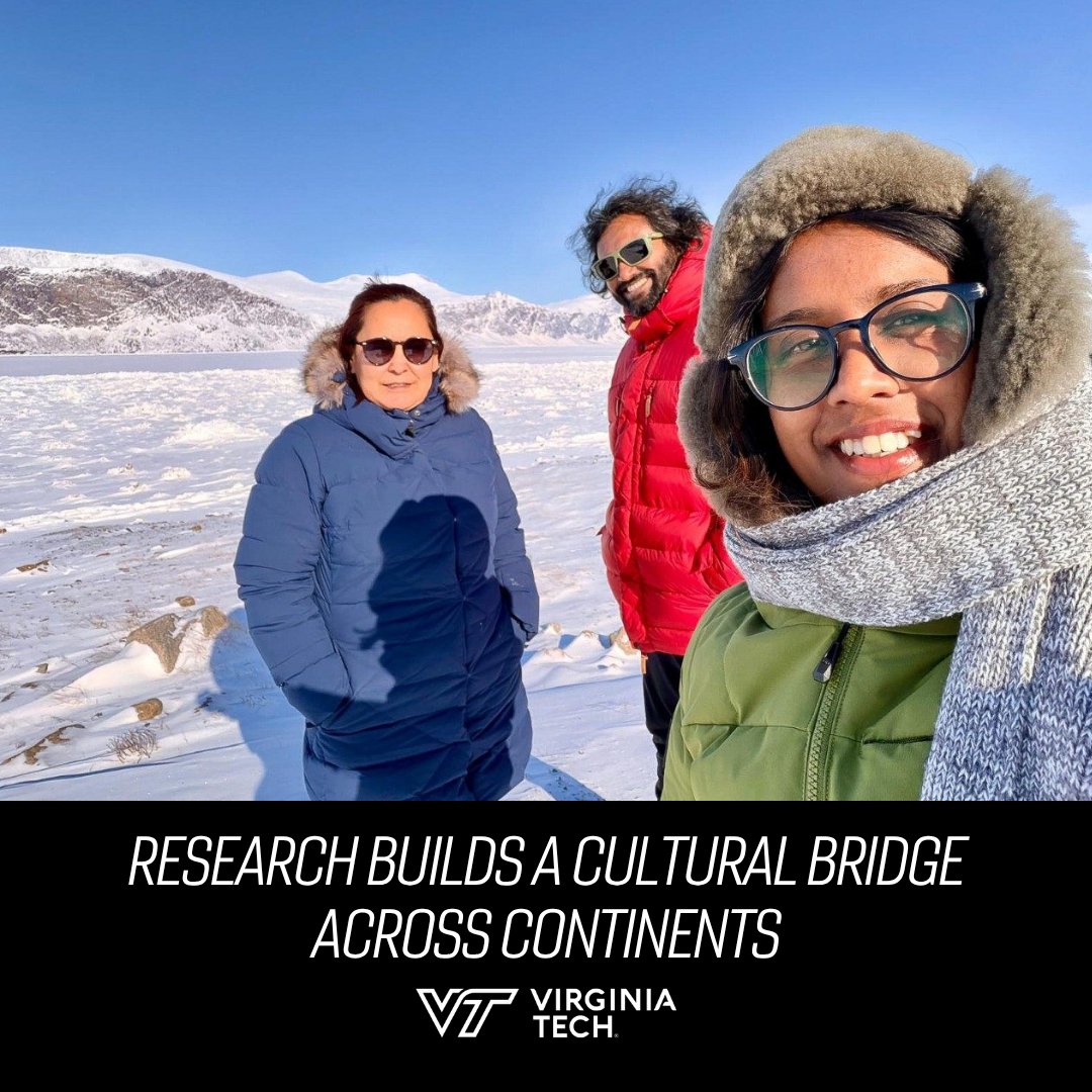 virginia_tech's tweet photo. This Virginia Tech student’s research took her to the Arctic. 🥶

Doctoral student Sithuni Mimasha’s work builds on partnerships with Inuit communities, focusing on how climate change is reshaping food systems, livelihoods, health and well-being.

🔗: https://t.co/pxjwSBKrn7 https://t.co/LxSIHi8cpL