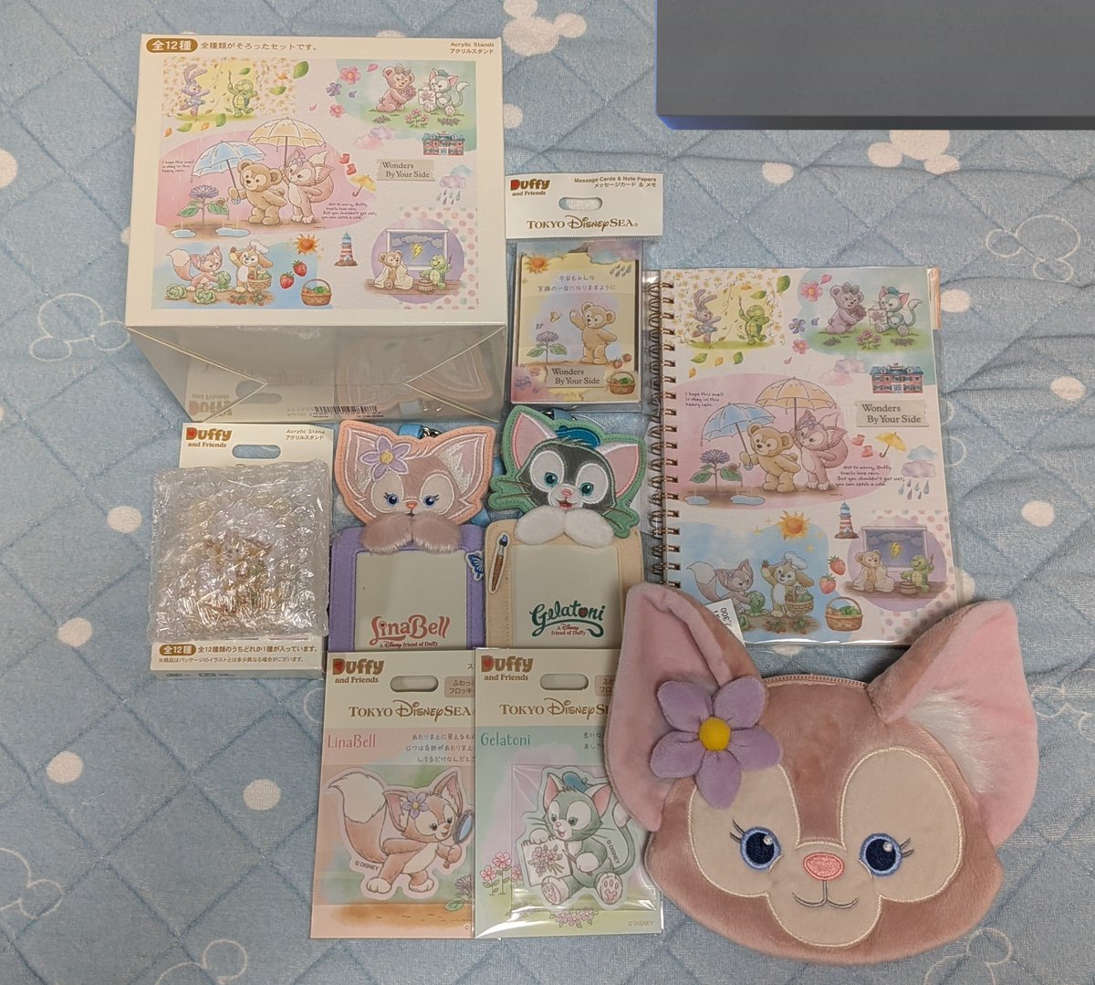 Maron5031's tweet photo. シーとピクサー展の購入品✨
欲しい物買えて満足😆 https://t.co/4MrPO6SgZp