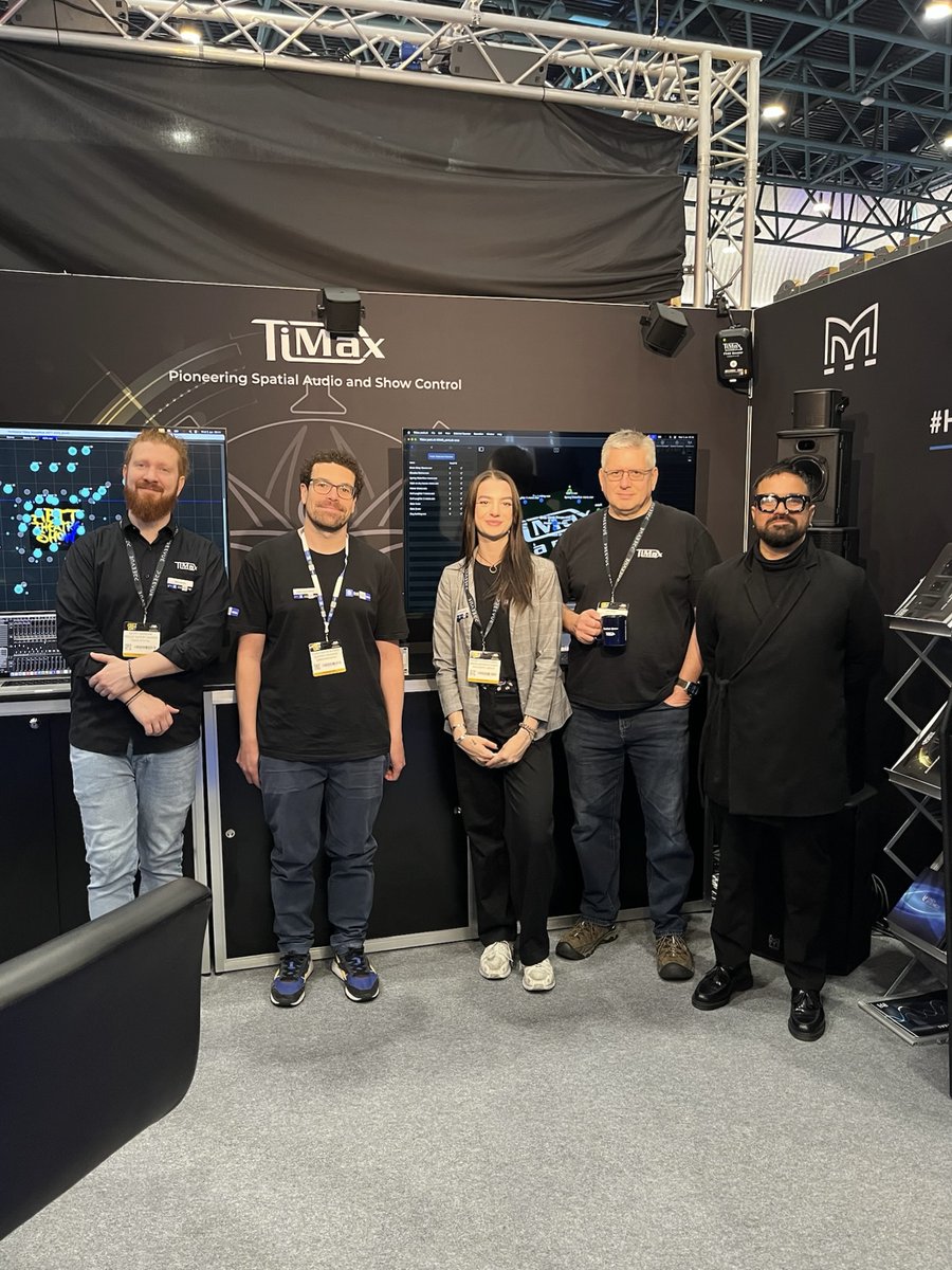 MartinAudioLtd's tweet photo. Find us at ABTT this week, stand C30 where, alongside @@linearesearch and TiMax Spatial, we’re defining the future of theatre.   

Sign up here and visit us: https://t.co/ptCrcESjzf

#MartinAudio #UniteYourAudience #ABTT #immersivesound #TiMaxSpatial #LineaResearch https://t.co/DacImLj6MV