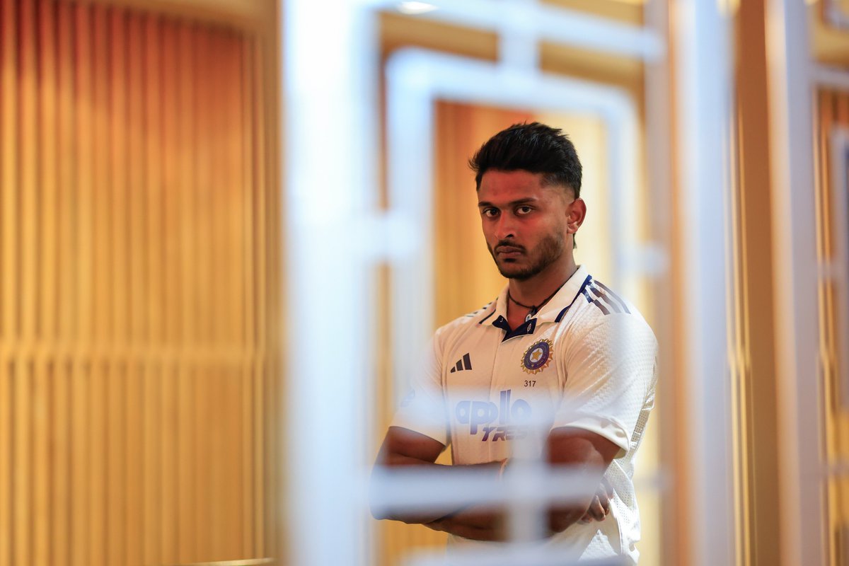 BCCI's tweet photo. 📸📸 Hello Test Cricket 👋

#TeamIndia | #INDvAFG | @IDFCFIRSTBank https://t.co/83gfEb5bSH