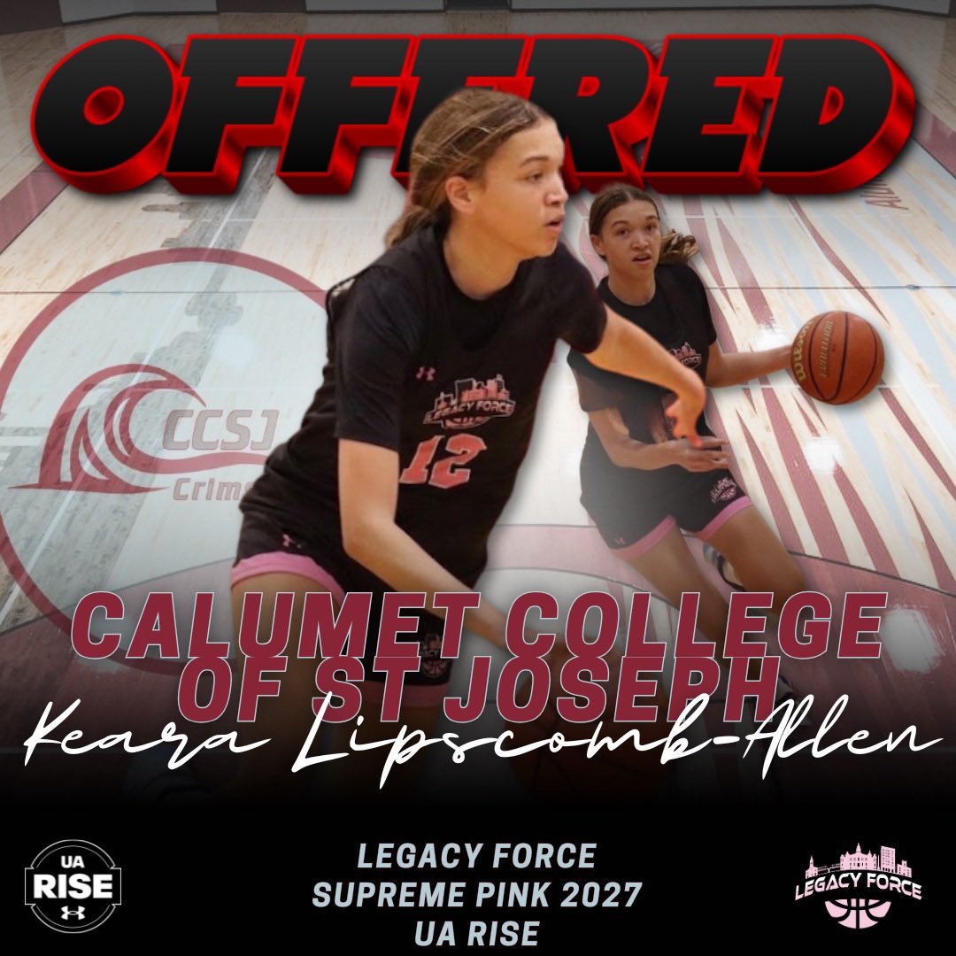 Keara_Allen4's tweet photo. Thank you to @coachvern33 for extending me an offer to Calumet College of St Joseph!! @LegacySupreme26 https://t.co/XoFG5eVRdl