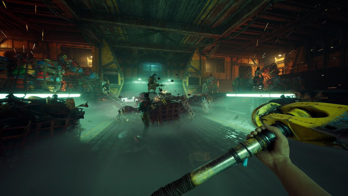 ChadRails's tweet photo. Super excited for the next @Enginefall playtest next week!
I played in a previous closed playtest and this game has so much potential. Base building, crafting and gunplay all to be the conductor of a giant train where you extract to further progress your character between runs. https://t.co/3giCvcGhUi