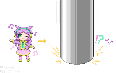 gyuu2_lime's tweet photo. さばりのアコーディオン平面化
歌と関係のある子がこの形にされて変な歌声や音を出してしまう…みたいなシチュを見てド刺さりしたのでお絵描き…

正気に戻ったら変な体になってて恥じらいそうだし、移動しようとしたらはバネのおもちゃの様に顔面と足裏を交互に地面に付けながら動く事になったり… https://t.co/3bpw1K3yj6