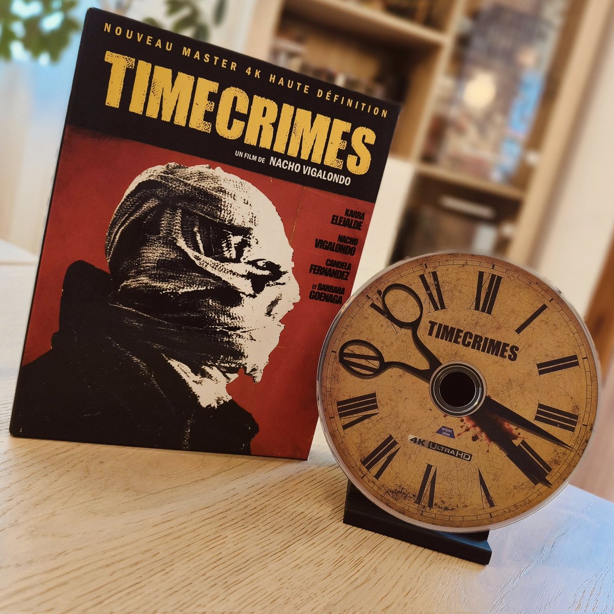 leloupceleste's tweet photo. [FOCUS 4K] #Timecrimes
Dolby Vision | VO DTS-HD MA 5.1 | VF Dolby Digital 5.1
Édition limitée
FR (Les gardiens du cinéma)

#4KUltraHD #WeLovePhysicalMedia https://t.co/YRhxH2Une4