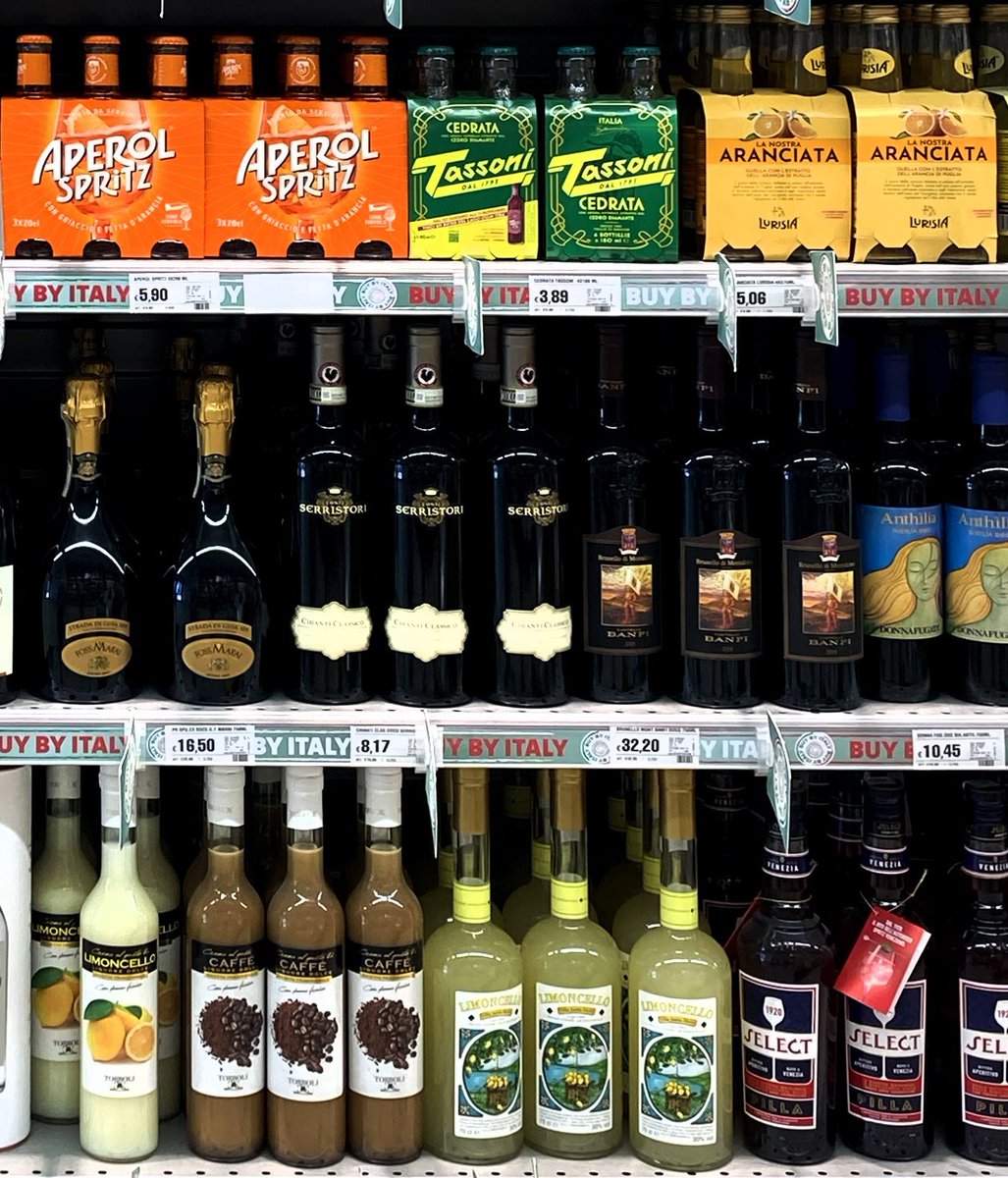whatsontheshel1's tweet photo. 🇮🇹 Taste of Italy
Authentic Italian treats, beverages, aperitifs, fine wines and premium coffee. Real Italian grocery experience 🛒✨
https://t.co/TovOthwDRm
#Cipriani #Bellini #AperolSpritz #Peroni #Illy #Nardini #SelectAperitivo #Limoncetta #Chinotto #Aranciata #Limonata https://t.co/2RoeTM0NV4