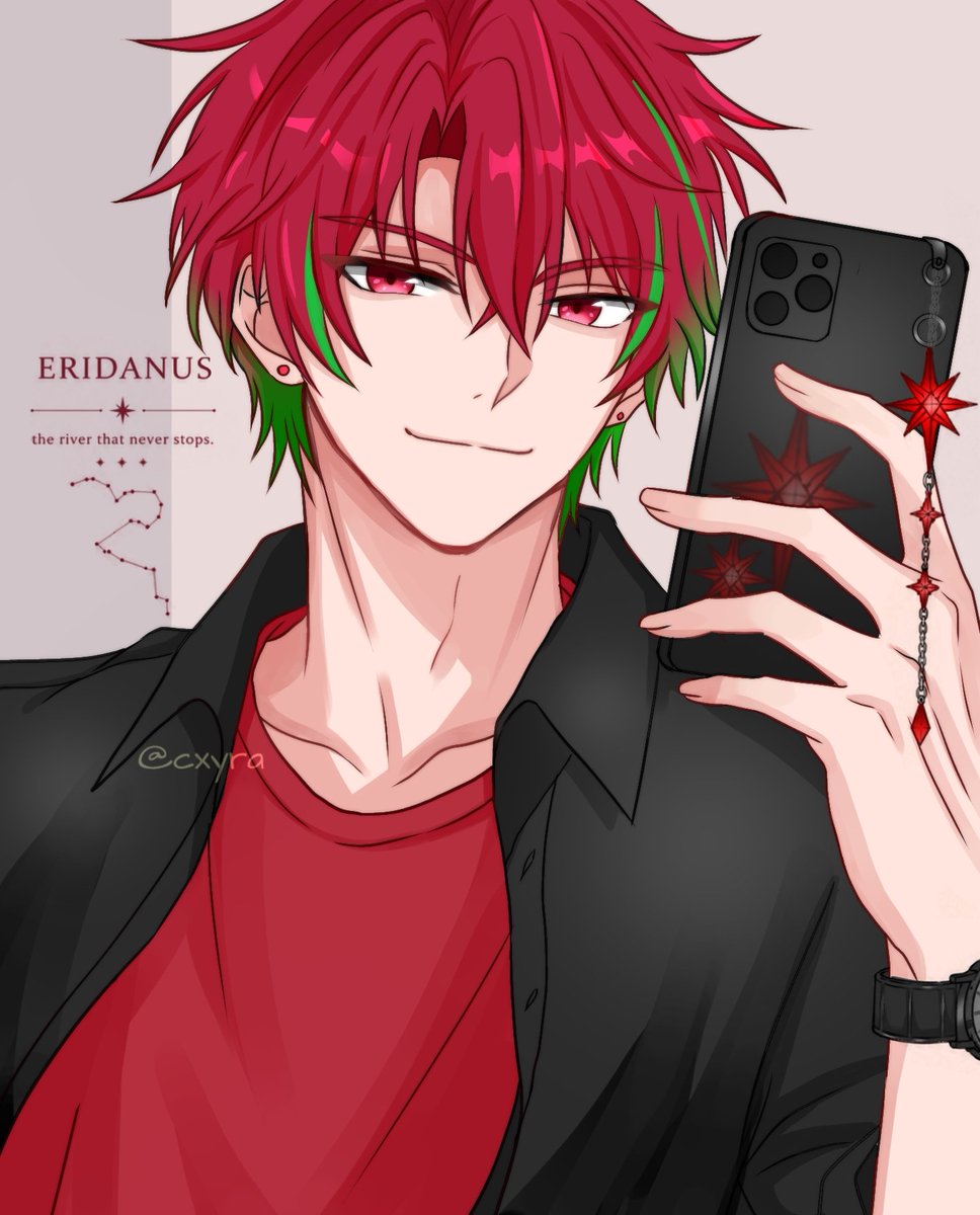 cxyra__'s tweet photo. My oc, Eridanus ☄️ https://t.co/hxe9TtF7gP