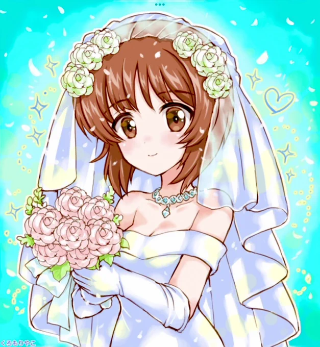6月なので… 花嫁衣装みぽりんです