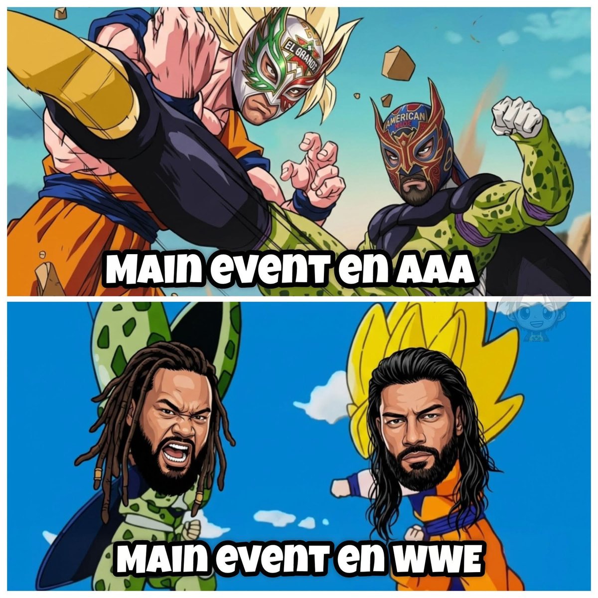 AguCastle's tweet photo. @WWE @TKOGrp @jacobfatu_wwe @WWERomanReigns @netflix Give to @undertaker  a Fkn RISE and @WWEGable  a TITLE https://t.co/nopfkFccjP