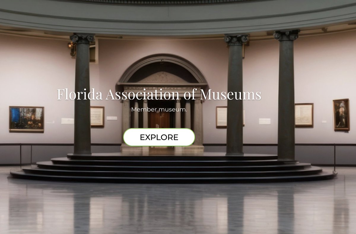 flamuseums's tweet photo. Join a community that brings Florida’s stories to life.

FAM connects institutions, professionals, and communities to preserve history, inspire curiosity, and make culture accessible to all. From art and science to heritage and innovation, Florida’s museums are stronger together. https://t.co/KEoMC60yvY