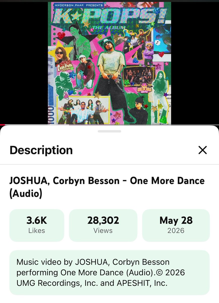 shujithinker's tweet photo. Please listen to One More Dance by JOSHUA &amp; Corbyn Besson on Youtube as well! #조슈아 #JOSHUA 

🔗https://t.co/0tQ77DNtV4 https://t.co/b9FJUBU0cm