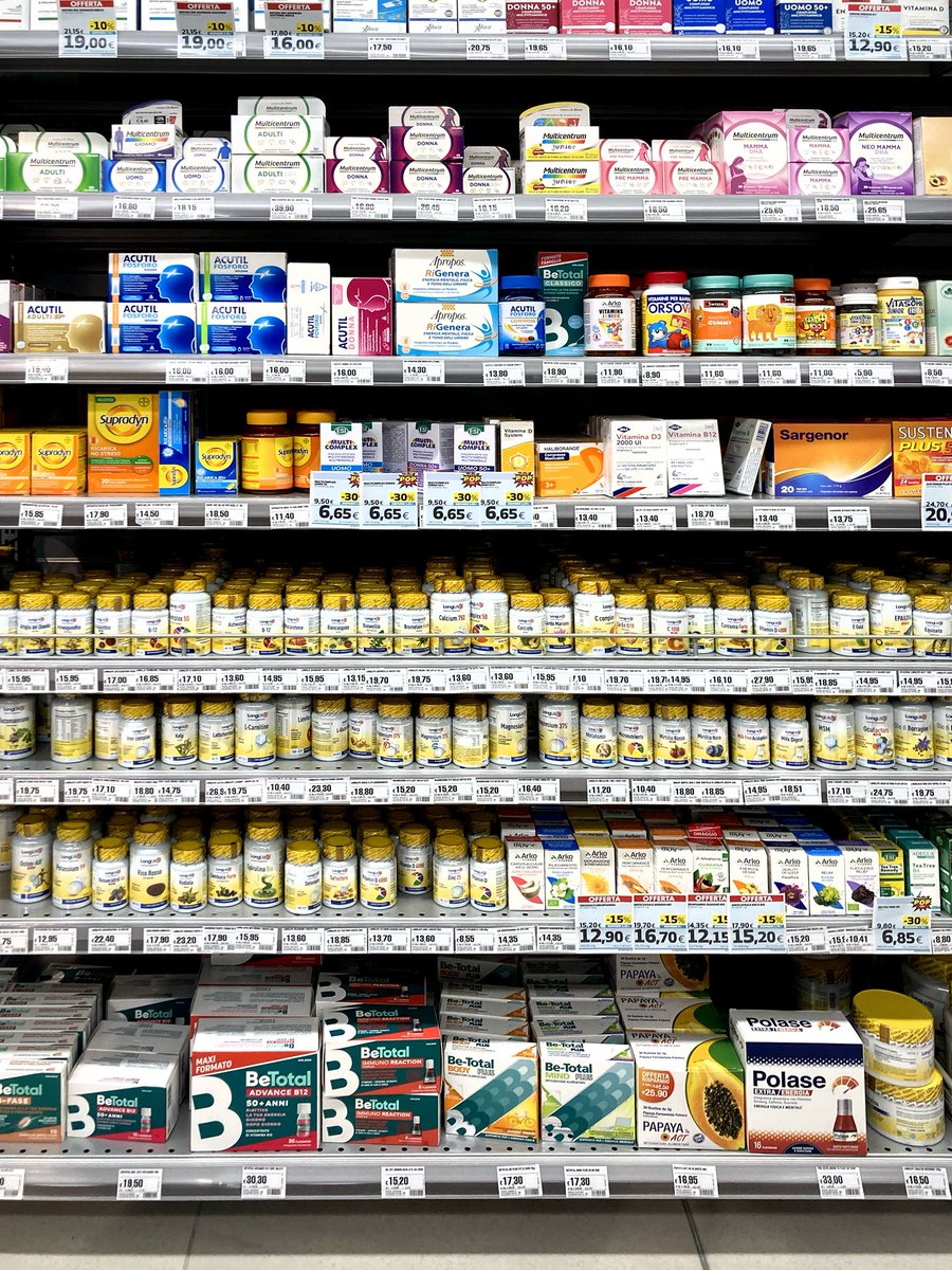 ReciklerkoCans's tweet photo. 💊 Pharmacy Shelf Essentials
Keeping your health on track! pharmacy aisle vitamins, supplements, and wellness essentials for everyday vitality.
🩺✨
https://t.co/nMgsTFTmV1
#Multicentrum #Acutil #Supradyn #BeTotal #Sargenor #Polase #Apropos #LongoVital #ESI #Vitamix #Sustenium https://t.co/X30RcBFupd