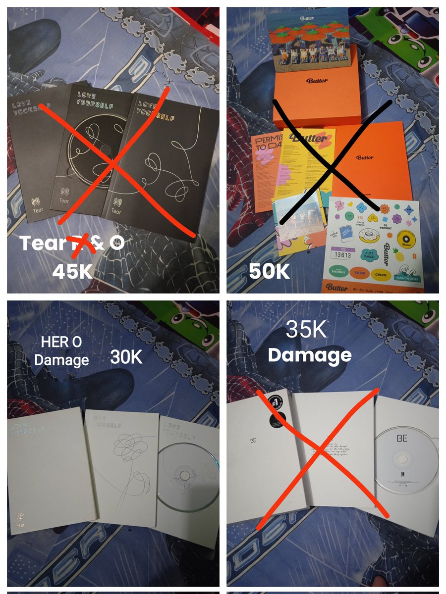 JKey01_'s tweet photo. WTS
Album dan PC BTS
Dom jogja
❌ Exc pack - 3K

Take all 140k aja https://t.co/ckGvAAD1LQ