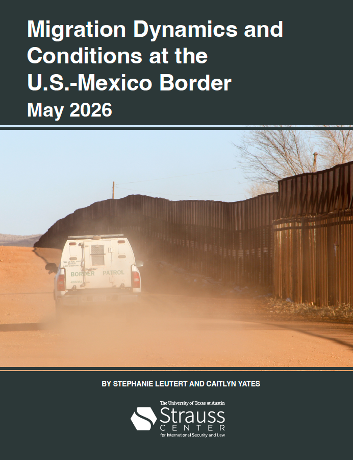 StraussCenter's tweet photo. ICYMI, the #StraussCAMPI May 2026 update on "Migration Dynamics and Conditions at the U.S.-Mexico Border" is now live.
Read CAMPI Director @Sleutert and Fellow @yatescait's findings here: https://t.co/bBgPsCfnoR https://t.co/UpetUmbWCO