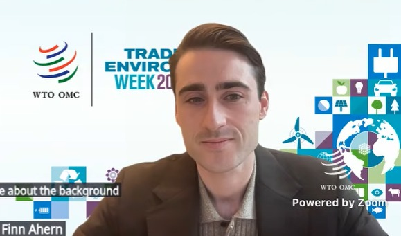GENetwork's tweet photo. @wto @Geneve_int @TESSForum @genevatrade_gtp @South_Centre @IISD_news @CarolynDeere @GVAGrad @Colombia_OMC "If the #FossilFuel dependence is not addressed carefully, the transition may create instability."

Finn Ahern of #TheNetherlands, co-host of the 1st Conference on Transitioning Away from #FossilFuels, highlights it aimed to accelerate &amp; advance the transition away equitably. https://t.co/tJTU7IN6s9