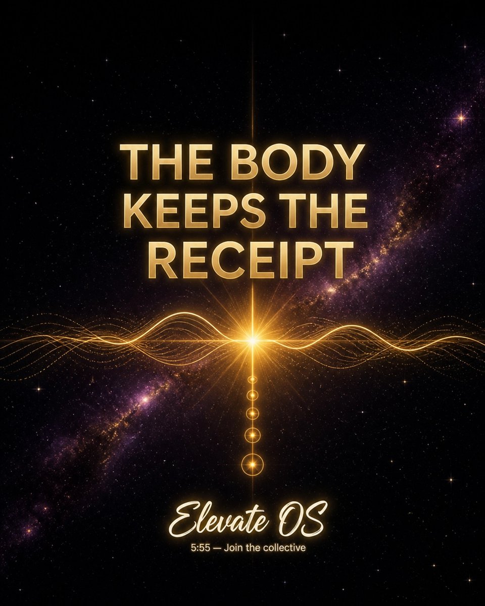 elevateOS1's tweet photo. Success isn't just strategy; it's frequency.

30+ years in the arena taught me: the body keeps the receipt. Burnout is a frequency misalignment. Reclaim your edge with a Quantum Reset.

Ready to shift?
OPERATE AT A HIGHER FREQUENCY.
#ElevateOS1 https://t.co/7DTDKakUzA