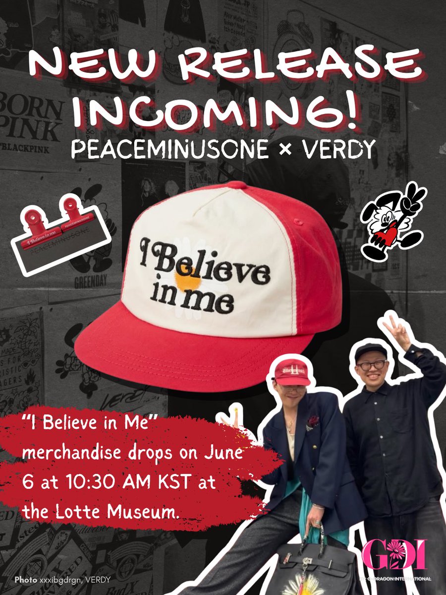 NEW RELEASE ALERT! 🚨 PEACEMINUSONE and VERDY are set to drop the
