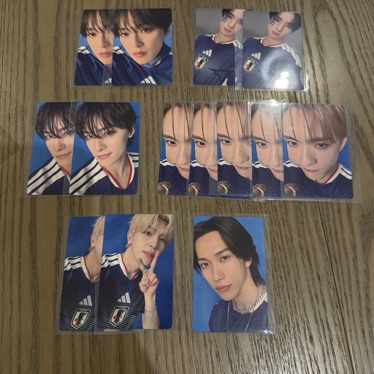 _19970601_'s tweet photo. JI BLUE 景色 JO1 INI トレカ 特典 交換

《譲》 歓声ver. 歓喜ver.
與那城 白岩 河野 佐藤 川西 金城
田島 髙塚(高塚) 後藤 佐野 池﨑(池崎)

《求》 西 / 未使用シリアル

⚠︎︎ 郵送希望📨
⚠︎︎ 同異種可能
⚠︎︎ シリアルの場合比率ご提示お願いいたします
#JIBULE交換 #INI交換 #JO1交換 https://t.co/NcDPgusGdd