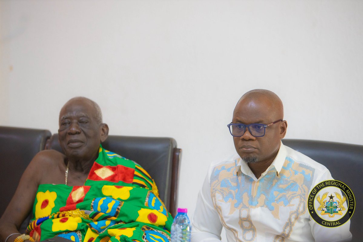 EkowEduamoah's tweet photo. Yesterday, I had the honour of joining Osabarimba Kwesi Atta II, Omanhene of the Oguaa Traditional Area, Hon. Kojo Yankah, Founder of the Central Expo, and other distinguished dignitaries at the official launch of the Central Expo 2026 in Cape Coast.
The Expo remains a vital platform for showcasing the immense investment opportunities, rich cultural heritage, tourism potential, and entrepreneurial excellence of the Central Region. Together, we are creating pathways for economic growth, job creation, and sustainable development.
I commend the organizers and all stakeholders for their commitment to advancing the development agenda of our region. I look forward to a successful Central Expo 2026.
#CentralExpo2026 #CentralRegion #Development #Investment #Tourism #CapeCoast
@AnnanPerry 
@fanti_boy