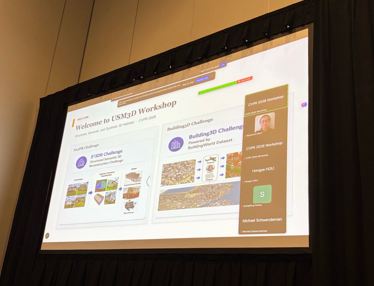 ilkedemir's tweet photo. What awaits you during the day #USM3D #CVPR2026 https://t.co/jeHC3oXc8k