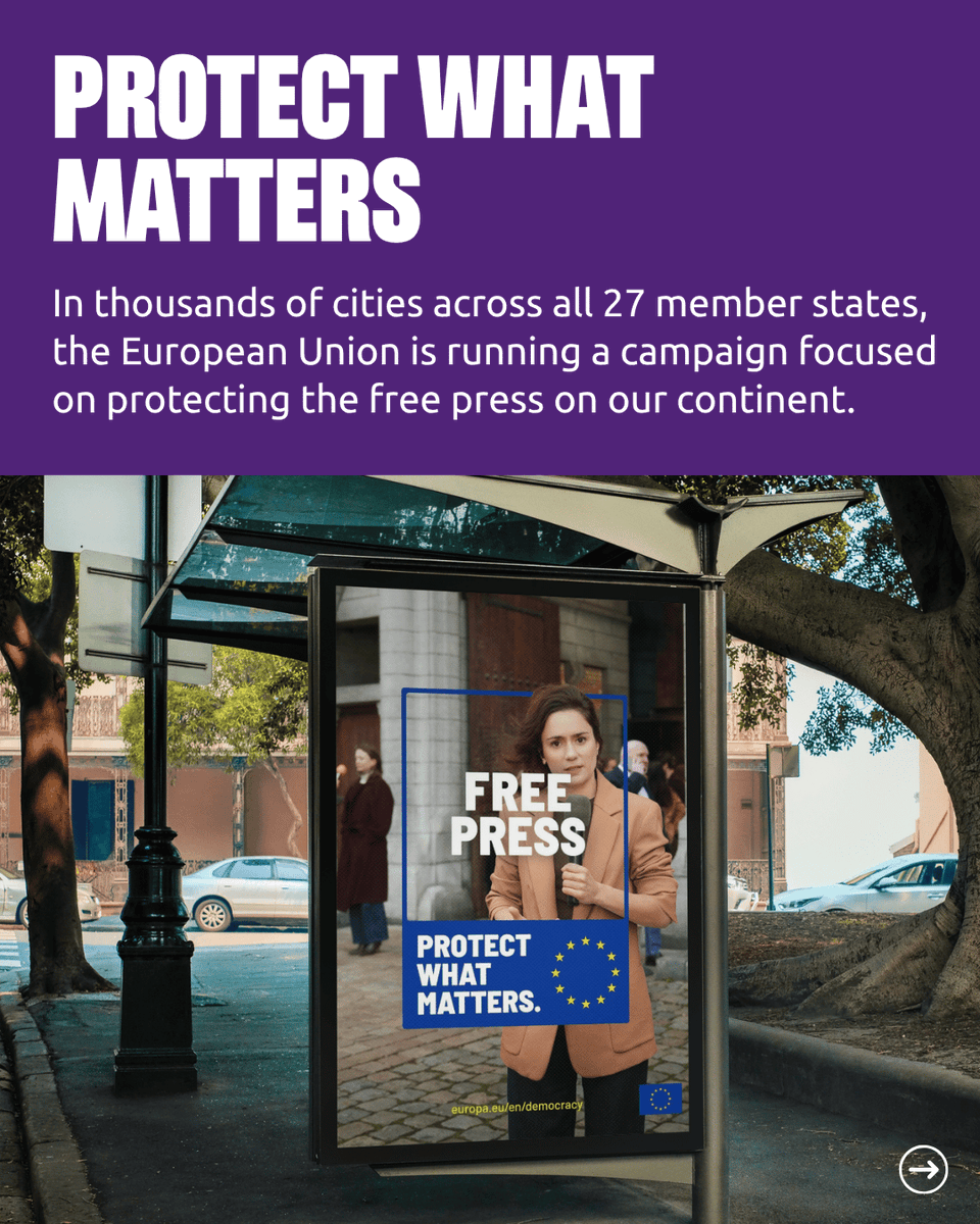 VoltEuropa's tweet photo. Protecting the freedom of the press means protecting democracy. That is why, at Volt, we believe this topic deserves more than just posters.

🧵 (2/3) https://t.co/HRvIl9Ll4d