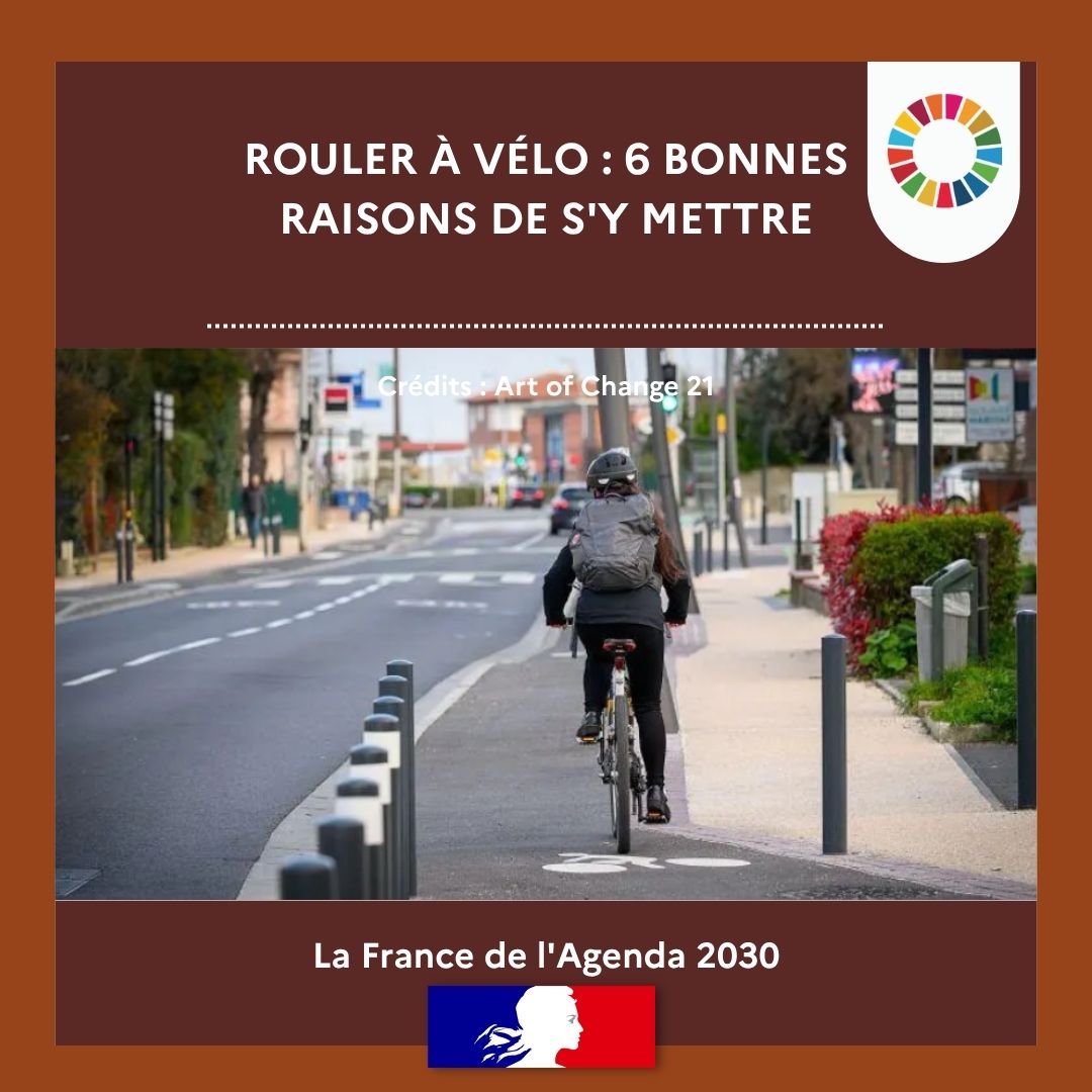 Agenda2030FR's tweet photo. đČ La pratique du vĂ©lo double en France : 24 % des Français en 2024 contre 12 % en 2012. SantĂ©, budget, climat, ses avantages sĂ©duisent de plus en plus. Lire les 6 bonnes raisons dâadopter le vĂ©lo au quotidien :
https://t.co/xTATX0t2Tv
#ODD3 #ODD11 #ODD13 https://t.co/ES2mNRDVuU
