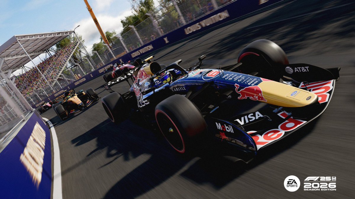 Ignars2's tweet photo. Esta tarde/noche estrenaremos el DLC de F1 26 con un nuevo modo carrera, probaremos el circuito de Madrid en multijugador y sortearemos un código para la plataforma que el ganador elija.

Hoy es el día 🫡
